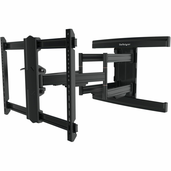 StarTech.com TV Wall Mount - Full Motion Articulating Arm - Up to 100 in. TV - Mount a large-screen VESA mount display up to 100in with max weight of 165 lb. / 75 kg (fits curved TVs, with compatible VESA mount)