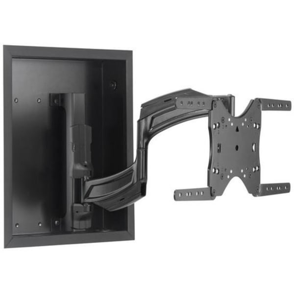 Chief Thinstall Medium 18 Inch Extension Display Wall Mount - For 32-55 Inch Displays - Single Monitor Arm - Black - 1 Display(s) Supported - 26in to 47in Screen Support - 75 lb Load Capacity