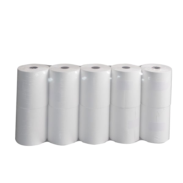 Thermal Receipt Paper Rolls, 3-1/8inx230ft, Phenol-Free, White, 10 Rolls