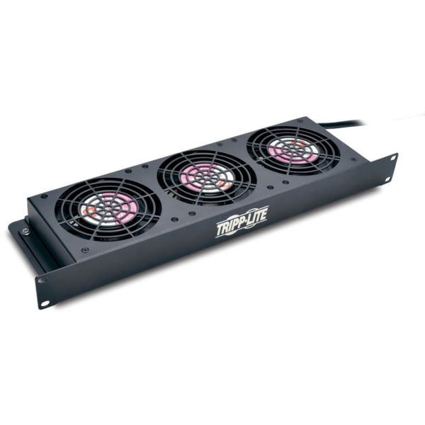 Eaton Tripp Lite Series Rack Enclosure Server Cabinet 1U Cooling Fan Tray 3 120V 210 CFM - Rack fan tray - with 3 cooling fans - AC 120 V - 1U - 19in