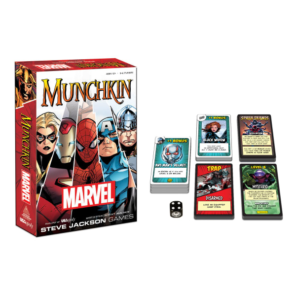 USAopoly MUNCHKIN: Marvel Edition Card Game