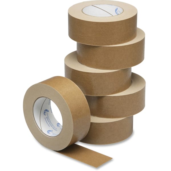 SKILCRAFT General Purpose Masking Tape, 3in Core, 2in x 2160in, Natural Kraft (AbilityOne 7510-00-290-2026)