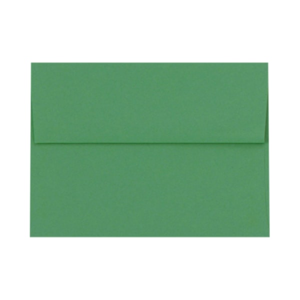 LUX Invitation Envelopes, A1, Peel & Press Closure, Holiday Green, Pack Of 50