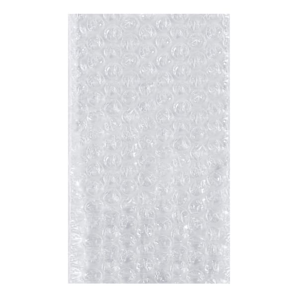 Partners Brand Flush-Cut Bubble Pouches, 15inH x 12inW, Clear, Case Of 200 Pouches