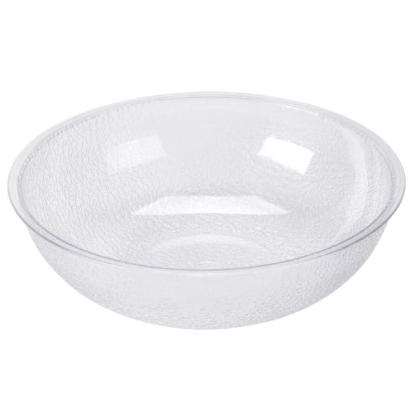 Cambro Round Serving/Salad Bowls, 11.2-Quart, Clear, Pack Of 4 Bowls