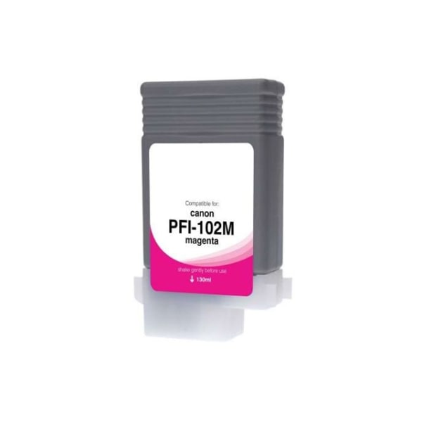 Clover Imaging Group - 130 ml - magenta - compatible - ink cartridge (alternative for: Canon 0897B001AA, Canon PFI-102M) - for Canon imagePROGRAF iPF500, iPF510, iPF605, iPF610, iPF700, iPF710, iPF720, LP17, LP24