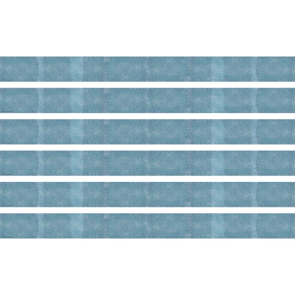 Teacher Created Resources Straight Border Trim, Moving Mountains Blue, 35ft Per Pack, Set Of 6 Packs