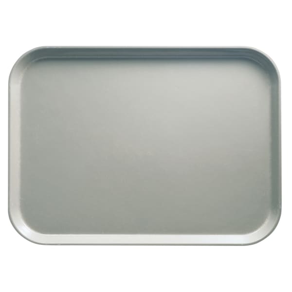 Cambro Camtray Rectangular Serving Trays, 15in x 20-1/4in, Pearl Gray, Pack Of 12 Trays