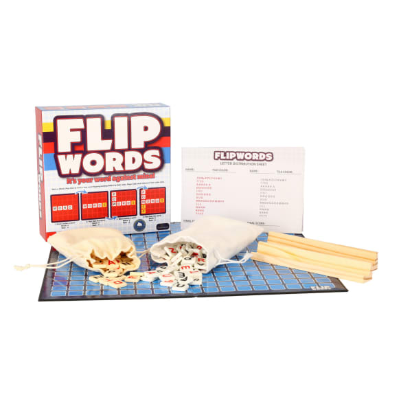 Continuum Games Flip Words Game, Grade 3 - 12
