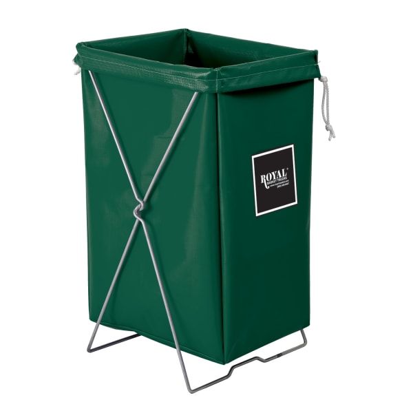 Royal Basket Trucks Hamper, Standard Hamper Kit, 7inL x 15inW x 30inH, Green