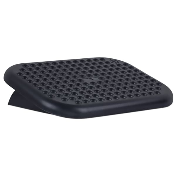 Mount-It! Ergonomic Footrest, 17-5/8in x 13-1/4in, Black