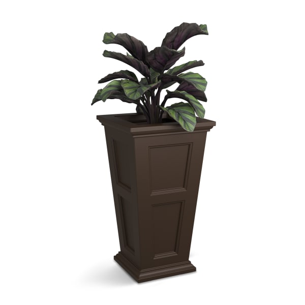 Mayne Fairfield Planter, 28-5/16inH, Espresso