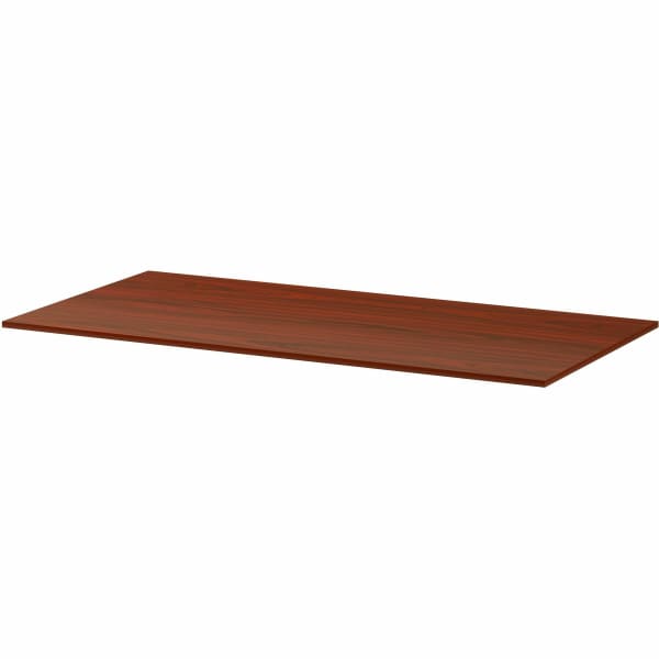 Lorell Essentials Modular Conference Table, 1inH x 94inW x 47inD, Mahogany, 16310