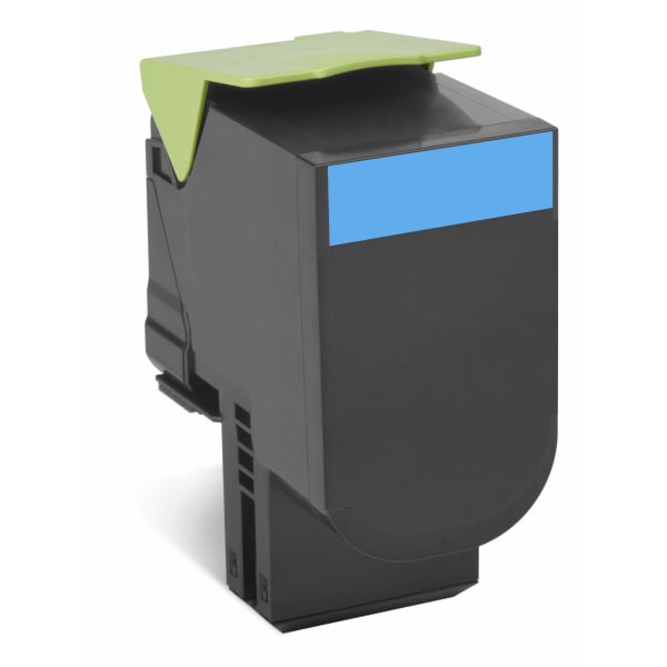 Lexmark 80C1HC0 Cyan High Yield Return Program Toner Cartridge