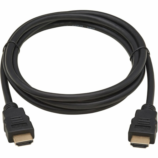 Eaton Tripp Lite Series High-Speed HDMI Cable, Digital Video with Audio, UHD 4K (M/M), Black, 3 ft. (0.91 m) - HDMI cable - HDMI male to HDMI male - 3 ft - double shielded - black