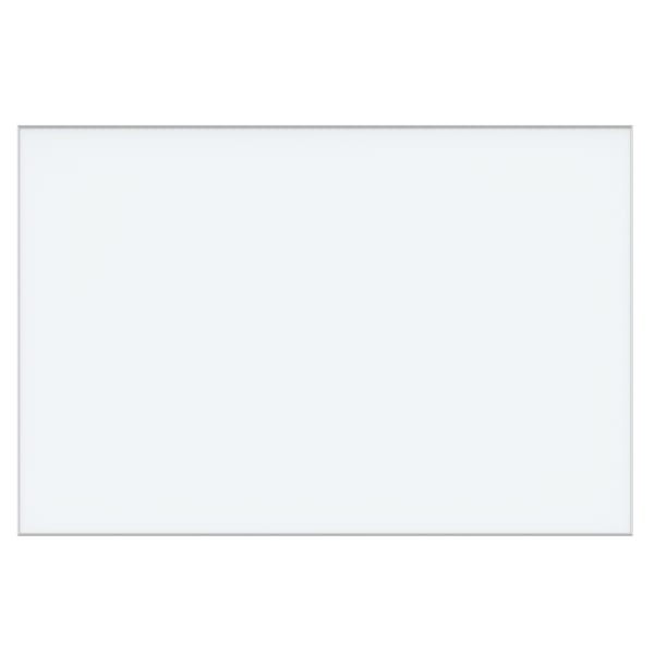 Fellowes MURO Magnetic Fully Framed Rectangle Wall-Mount Markerboard, Porcelain, 36in x 24in, White, Silver Metal Frame
