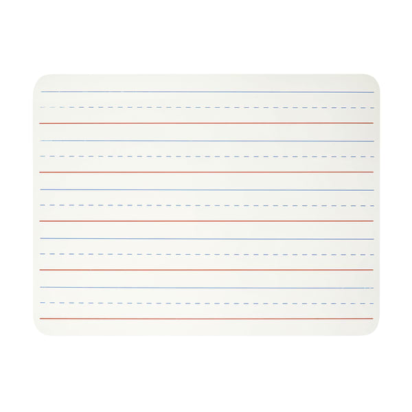 Charles Leonard Dry Erase Lap Board, 1-Sided Lined, 9in X 12in, Pack Of 12