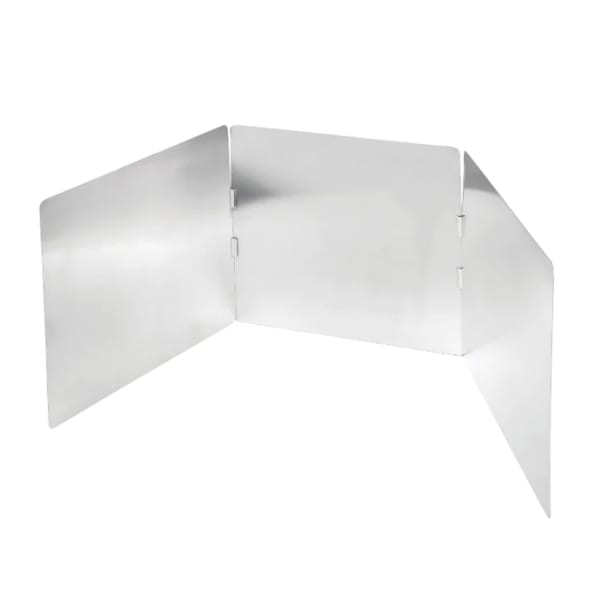 Better Houseware 3-Panel Splatter Shield, 8in x 27-1/4in, Silver