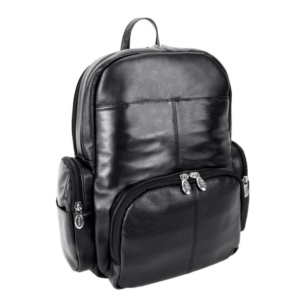 McKlein S-Series Cumberland Backpack With 15in Laptop Pocket, Black