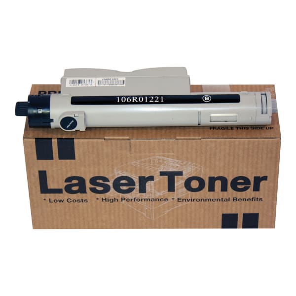M&A Global Remanufactured Black High Yield Toner Cartridge Replacement For Xerox 106R01221