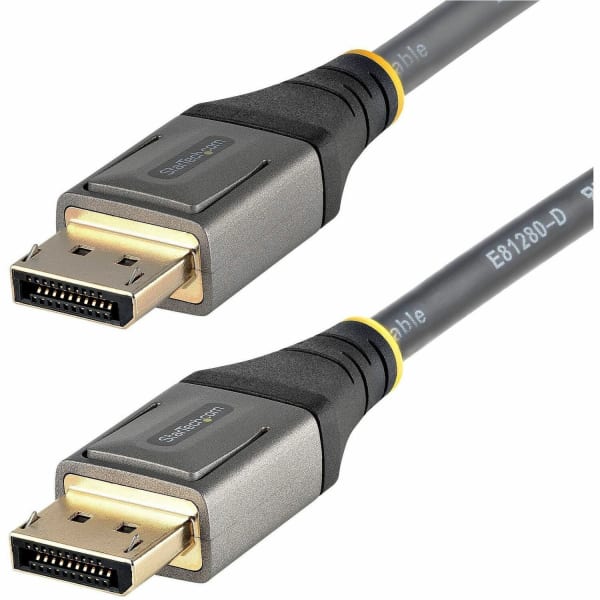 StarTech.com 3ft (1m) VESA Certified DisplayPort 1.4 Cable, 8K 60Hz HDR10, UHD 4K 120Hz Video, DP to DP Monitor Cord, DP 1.4 Cable, M/M - DP14VMM1M