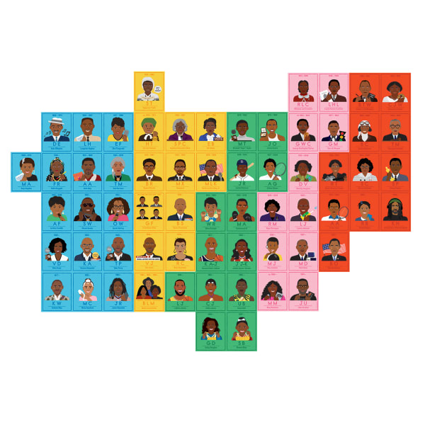 Carson-Dellosa Education Amazing People: Black Leaders 15-Piece Bulletin Board Set