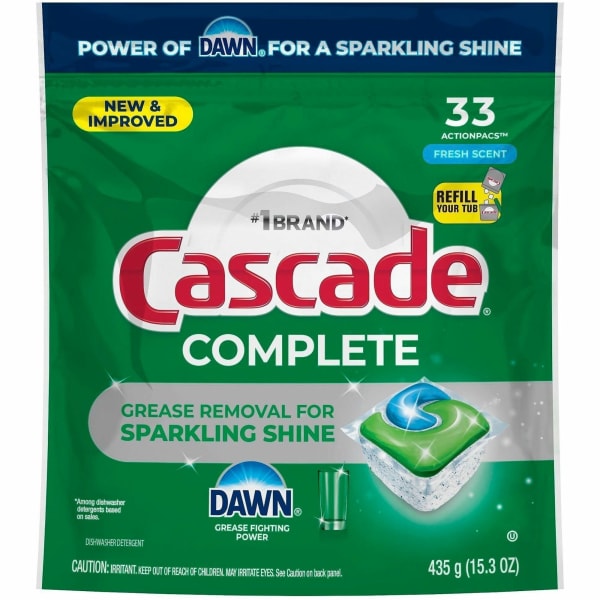 Cascade Complete ActionPacs, 33 Per Pack, Box Of 4 Packs, 21697