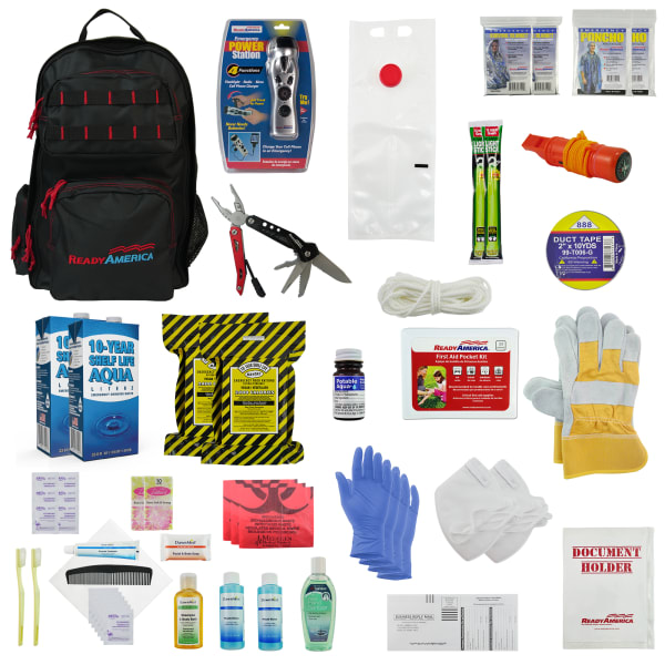 Ready America 2-Person 3-Day Professional Emergency Backpack