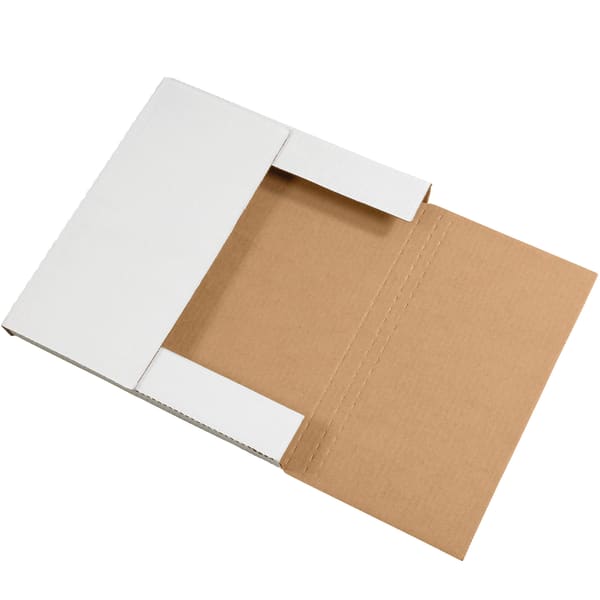 Partners Brand Easy Fold Mailers, 24in x 24in x 2in, White, Pack Of 20