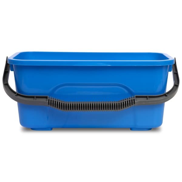 Gritt Commercial Plastic 3-Gallon Window & General Cleaning Bucket, Blue