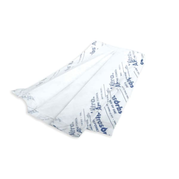 Ultrasorbs AP Air-Permeable Dry Pads, 10in x 16in, White, 10 Per Bag, Case Of 10 Bags
