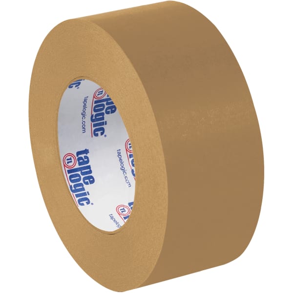 Tape Logic #5300 Flatback Tape, 7 Mil, 2in x 60 yds., Kraft, Case Of 6