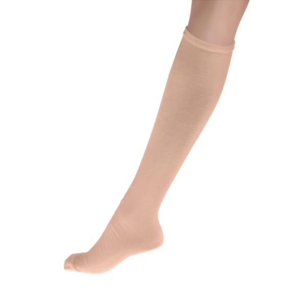 Medline Protective Leg Sleeves, 15in, Tan, Pack Of 2