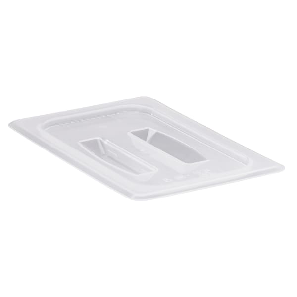 Cambro Translucent 1/4 Food Pan Lids With Handles, Pack Of 6 Lids