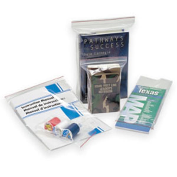 Envision 100% Recycled Seal Closure Bags, 12in x 12in, Box Of 500 (AbilityOne)
