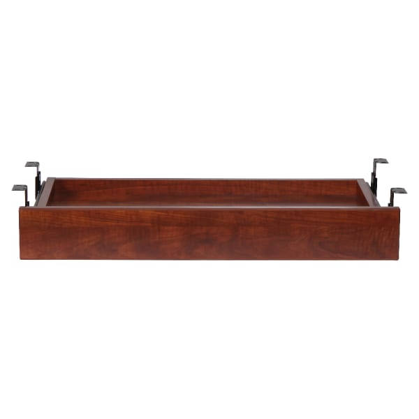 Lorell Laminate Universal Center Drawer, 5-1/8inH x 28-7/16inW x 16-3/4inD, Cherry