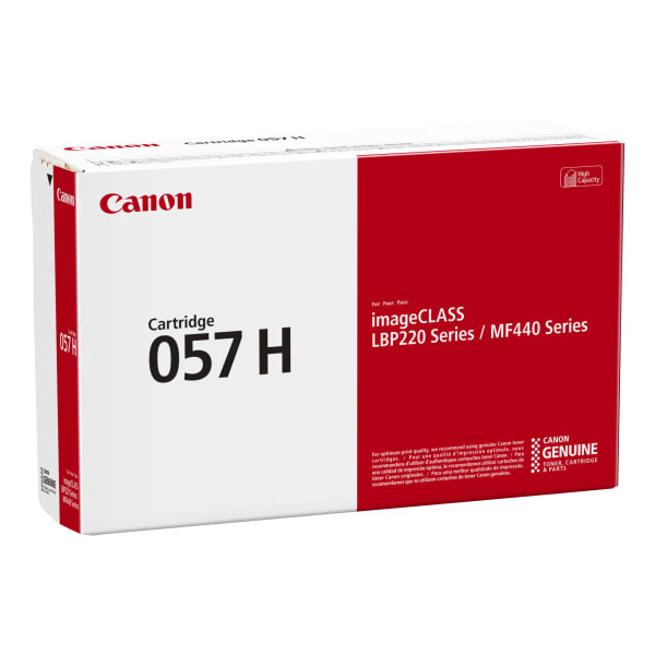 Canon 57 Black High Yield Toner Cartridge, 3010C001