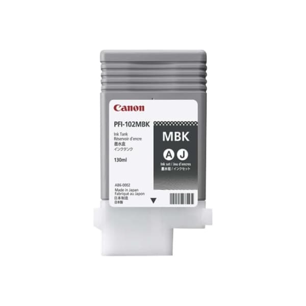 Canon PFI-102 Matte Black Ink Cartridge, PFI-102MBK