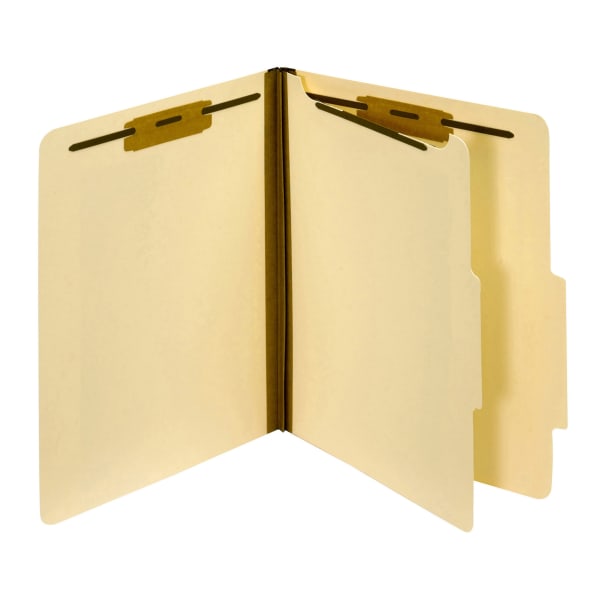Pendaflex Top-Tab Manila Classification Folders, Letter Size, Box Of 10 Folders