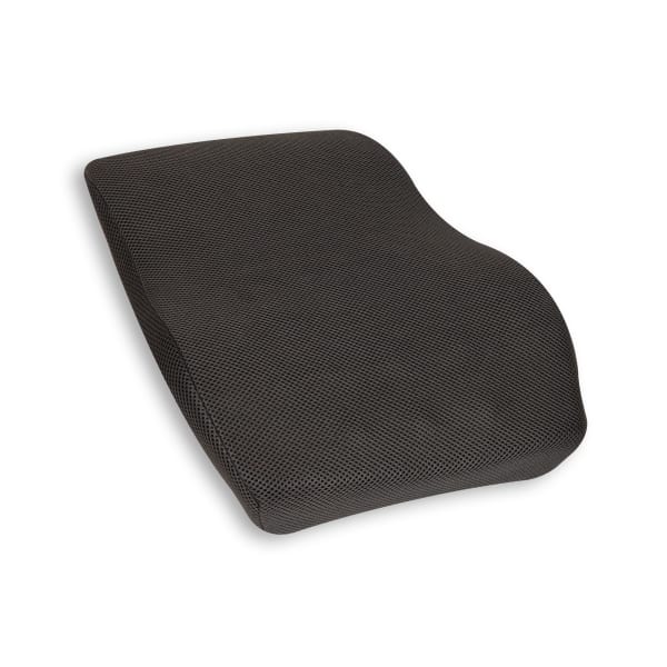 Mind Reader Lumber Support Cushion, 18-1/2inH x 5inW x 14-1/2inD, Gray
