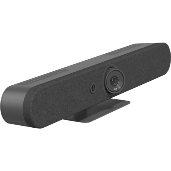 Logitech Rally Bar Mini All-In-One Video Bar for Small to Medium Rooms, Graphite - 3840 x 2160 Video - 4x Digital Zoom - Microphone - Wireless LAN - Network (RJ-45) - Computer