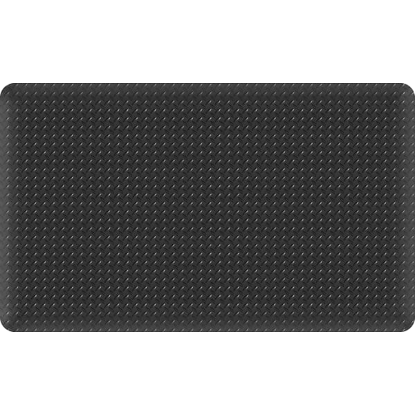 Apache Mills K-Marble Foot Anti-Fatigue Mat, 36in x 60in, Black/White