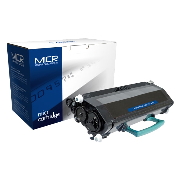 MICR Print Solutions Remanufactured Black MICR Toner Cartridge Replacement For Lexmark E260A11A 3500, MCR260M