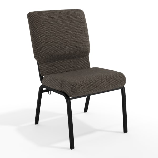 Flash Furniture Advantage Church Chair, Fossil/Black