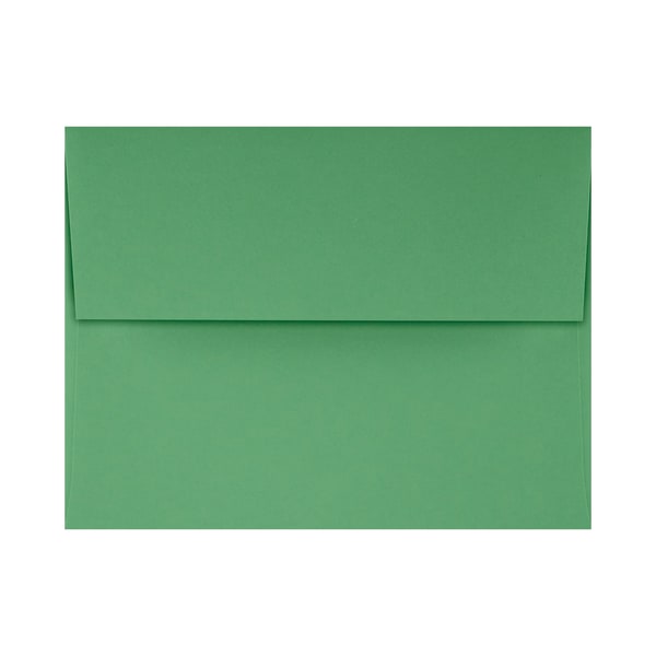LUX Invitation Envelopes, A2, Peel & Press Closure, Holiday Green, Pack Of 500