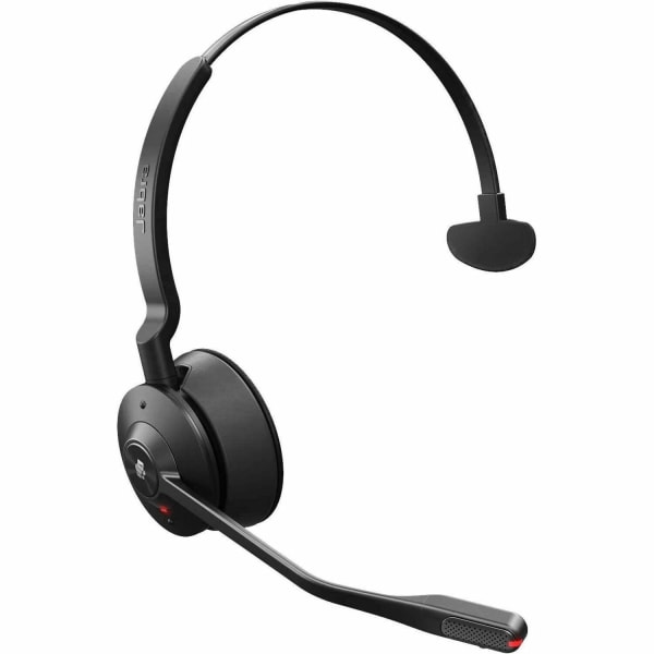 Jabra Engage 55 SE Headset - Microsoft Teams Certification - Mono - USB Type A - Wired/Wireless - DECT - 490 ft - 40 Hz to 16 kHz - Over-the-head, On-ear - Monaural - Supra-aural