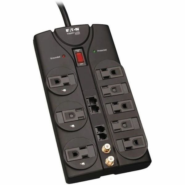 Tripp Lite TLP810NET Protect It! 8 Outlet Surge Suppressor, 10ft Cord, 3240 Joules