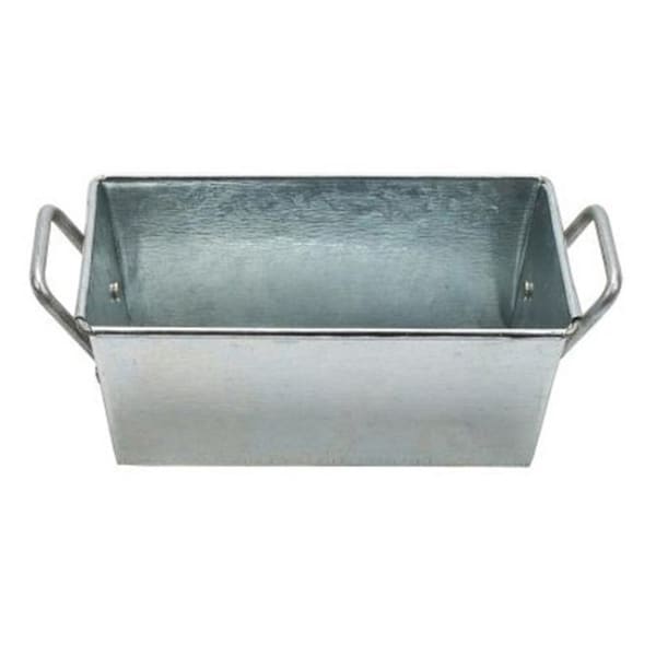 American Metalcraft Galvanized Sugar Packet Holder, 2-1/2inH x 3inW x 5inD, Silver