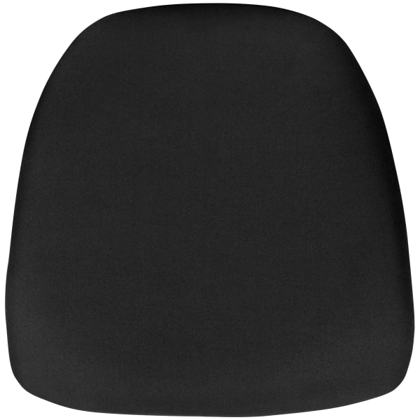 Flash Furniture Chiavari Cushion, Hard Fabric, 1-3/4inH x 15inW x 15inD, Black