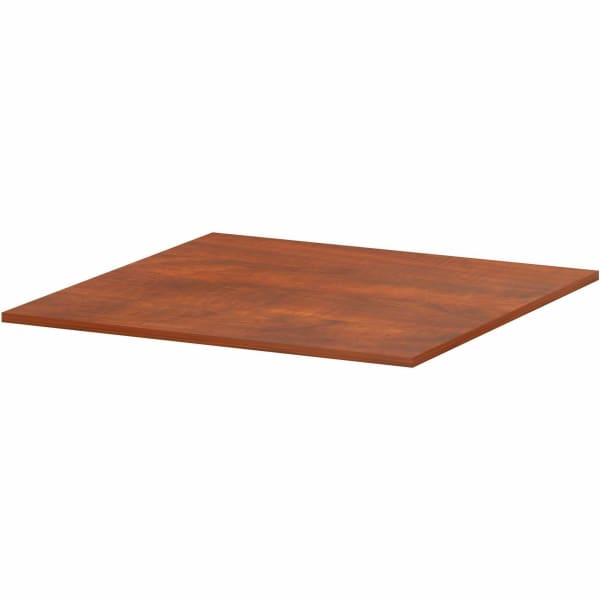 Lorell Essentials Modular Conference Table, 47inW x 47inL, Cherry, 16341
